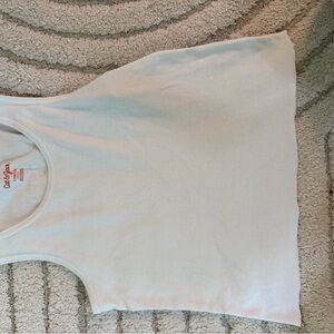 Cat & Jack White Tank Top Sleeveless Casual